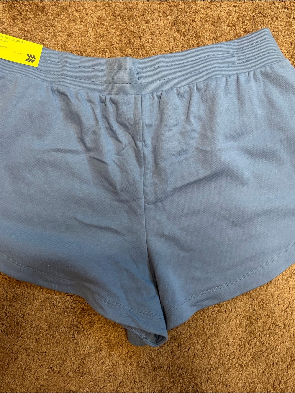 all in motion Dusty Blue High-Rise Athletic Lounge Shorts